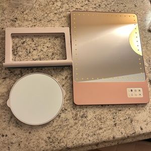 Riki Skinny Mirror- Rose Gold